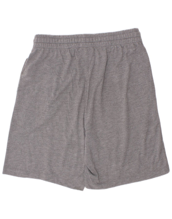 Nike Pantalones cortos deportivos de ajuste estándar para niños 13-14 años XL Gris Poliéster