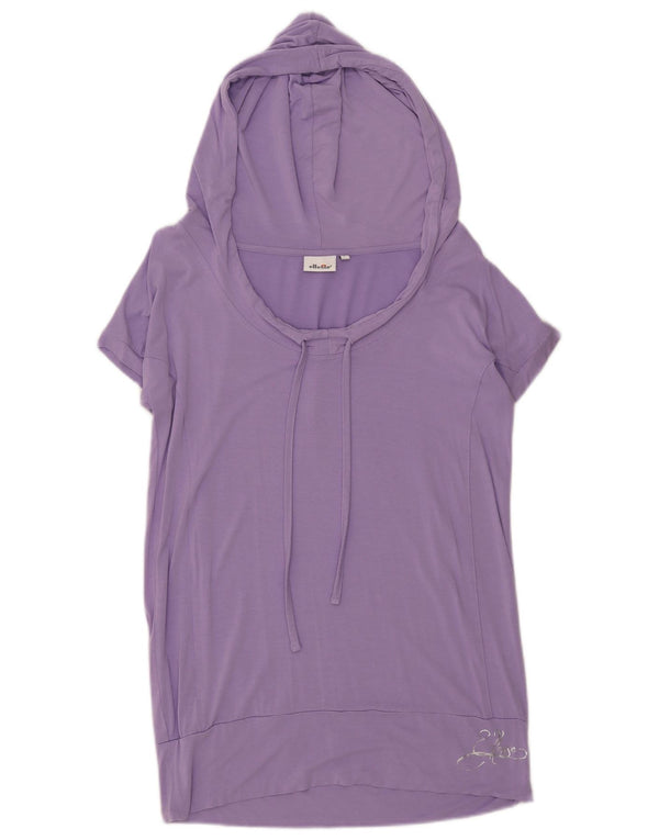Camiseta con capucha para mujer Ellesse UK 46 Large Viscosa violeta