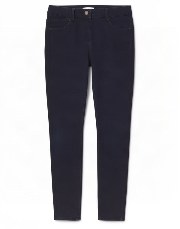 Marks & Spencer Jeans ajustados para mujer UK 14 Large W32 L28 Azul marino