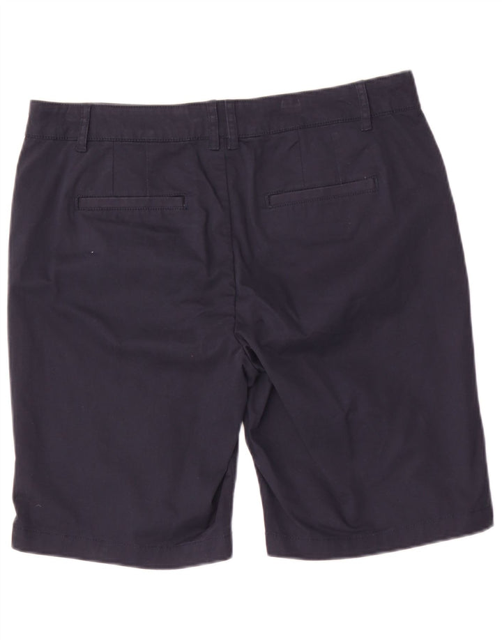 Bermudas para mujer Fat Face UK 12 Medium W34 Azul marino Algodón