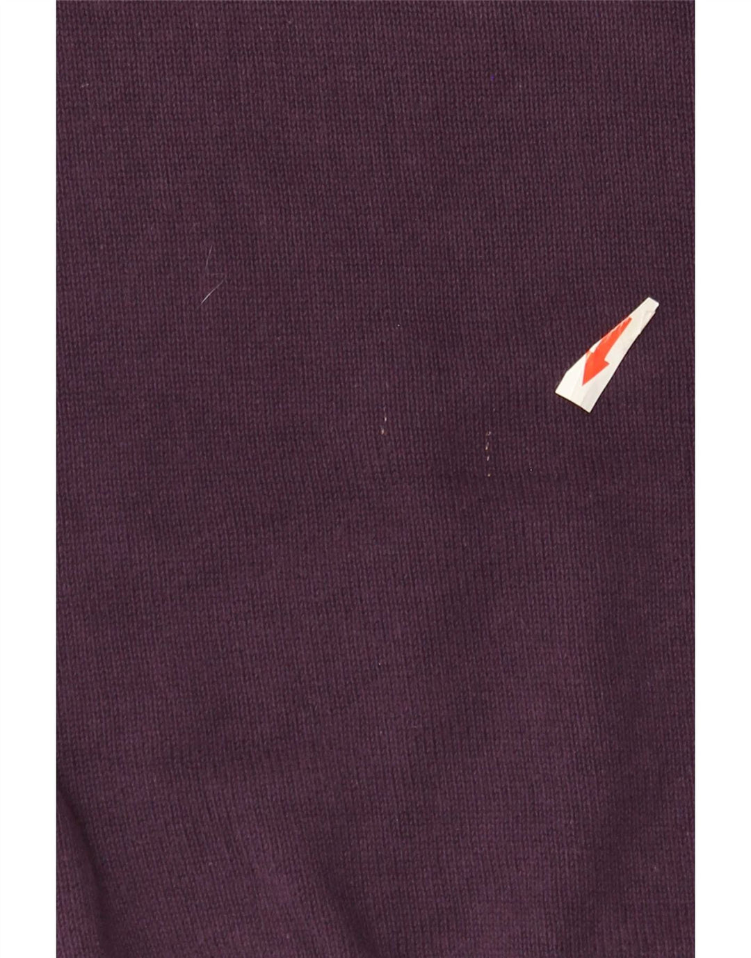 Marks & Spencer Jersey de corte regular con cuello en V para hombre de algodón morado medio