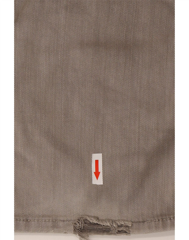 Vaqueros Armani Hombre Rectos W36 L35 Algodón Gris