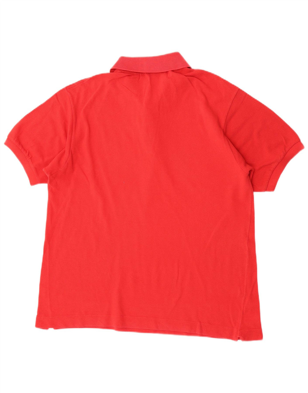 Polo Lacoste para hombre talla 5 grande algodón rojo