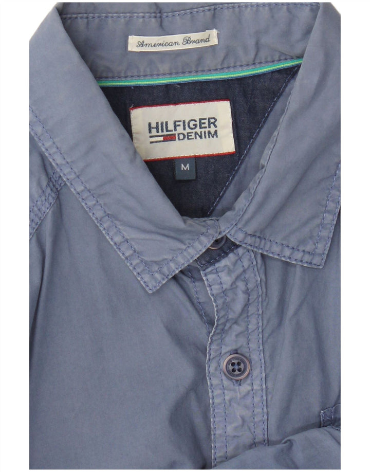 Camisa Tommy Hilfiger Hombre Azul Medio