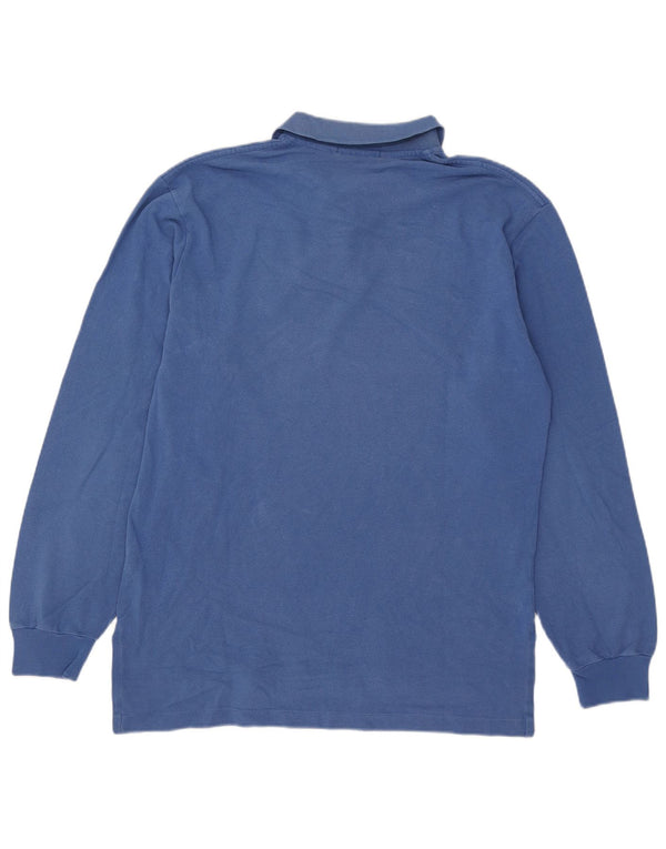 Polo Ralph Lauren Camisa de manga larga para hombre Algodón azul grande