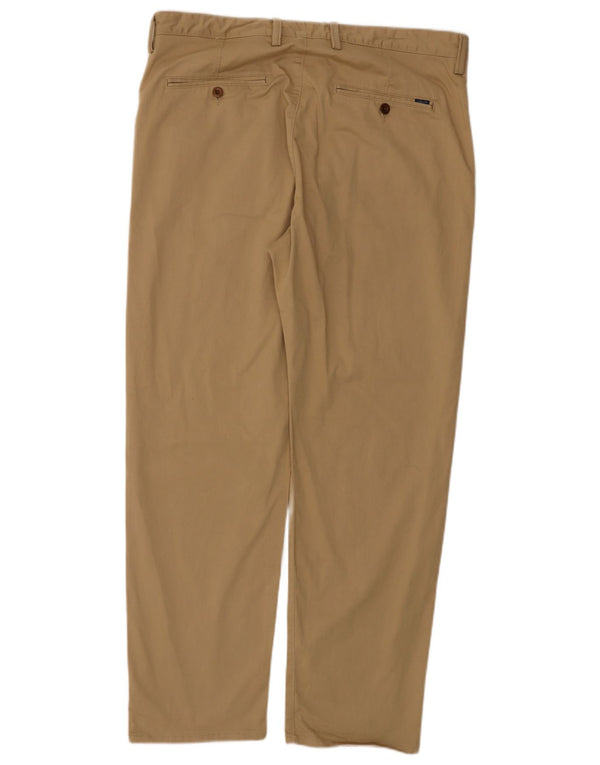 Gant Pantalón chino recto para hombre W36 L30 Algodón beige