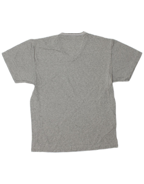 Camiseta Fila Hombre Top Algodón Gris Medio