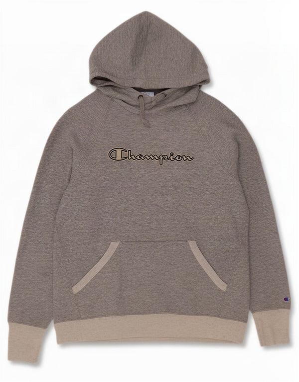 Champion Sudadera con capucha gráfica para mujer UK 46 Grande Gris