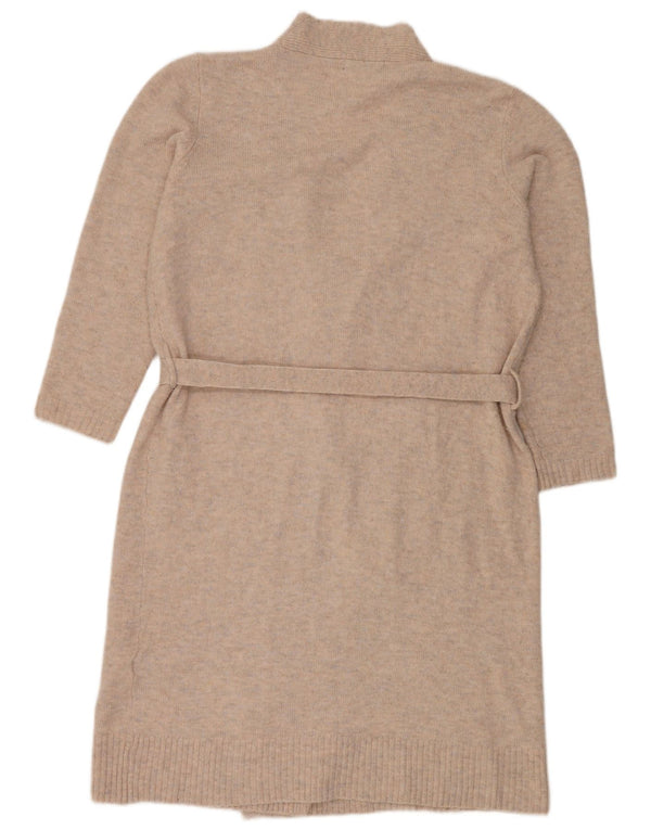 Marks & Spencer - Cárdigan largo para mujer, talla 40, color beige medio