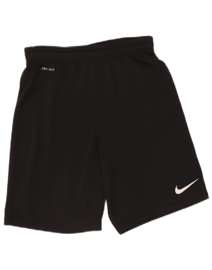 Pantalones cortos deportivos Nike Dri Fit para hombre Poliéster negro mediano