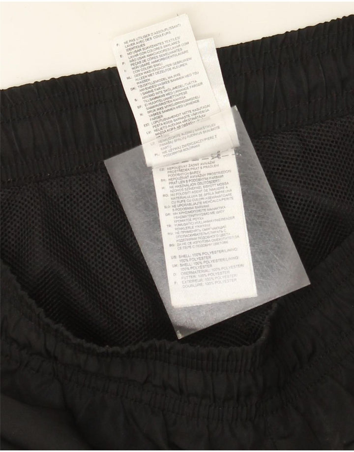 Adidas Hombre Pantalones De Chándal Joggers Large Negro Colorblock Poliéster
