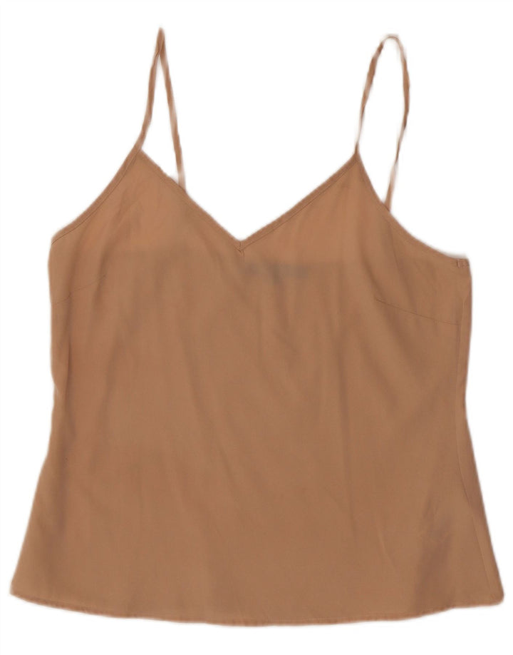 French Connection Cami Top para mujer UK 42 Poliéster rosa medio