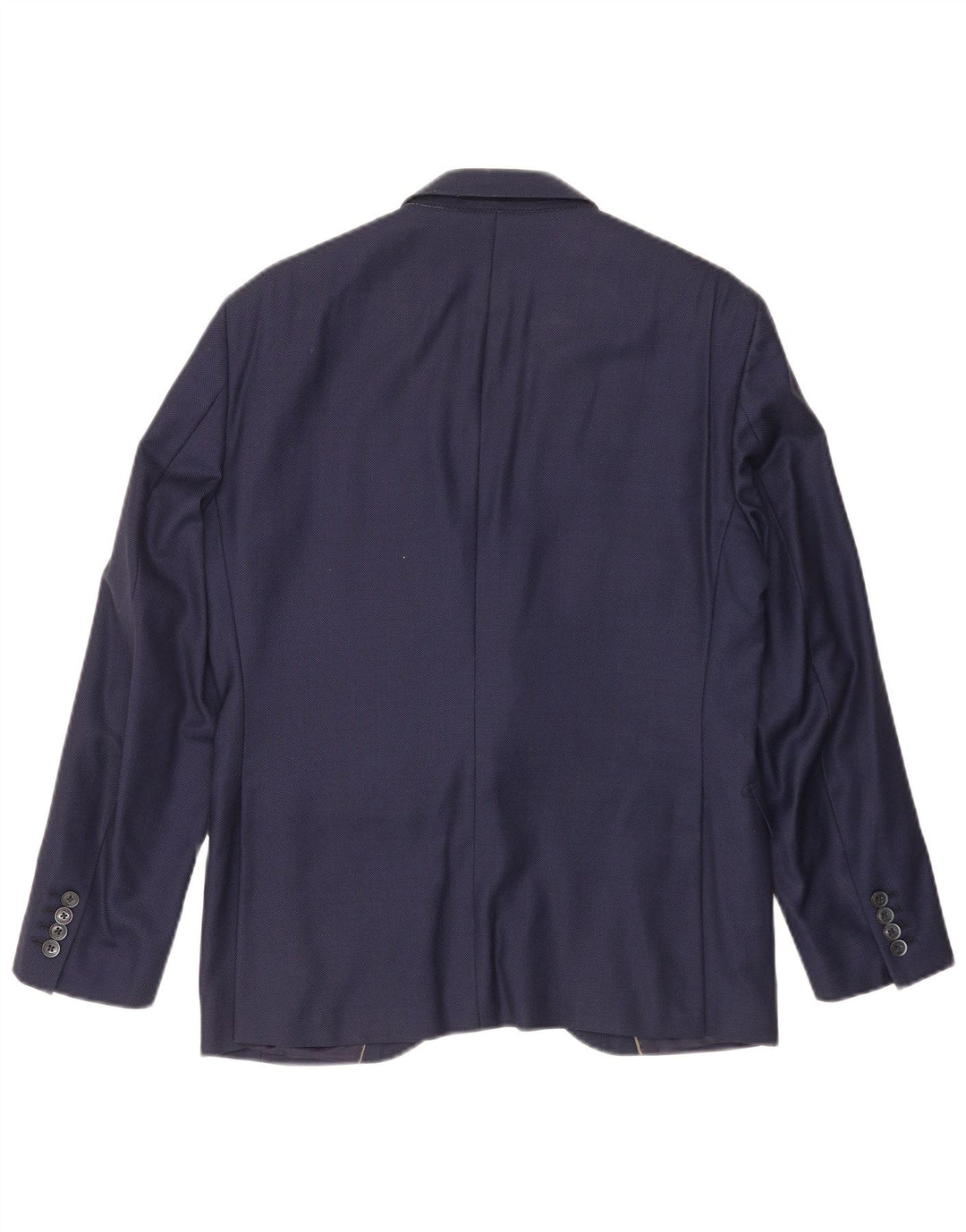 Hackett Chaqueta tipo blazer de 2 botones para hombre UK 40 Large Lana azul marino