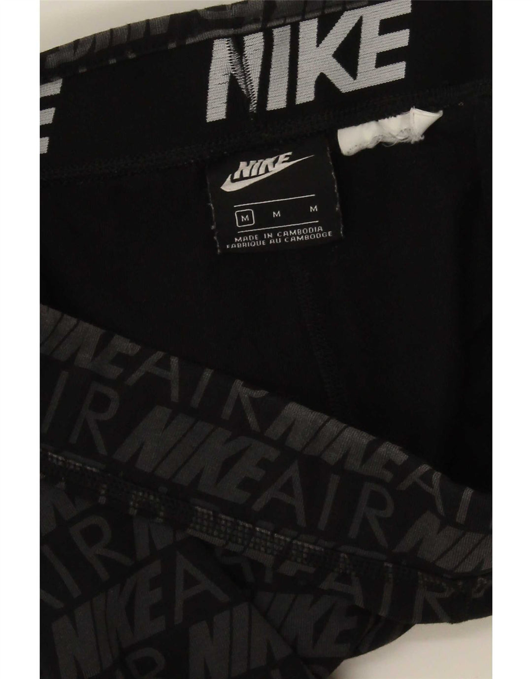 Nike - Leggings gráficos para mujer, talla 40, color gris medio