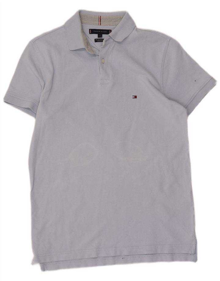 TOMMY HILFIGER Polo Regular Fit para Hombre Algodón Azul Pequeño