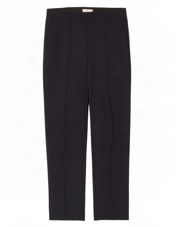 Marks & Spencer Pantalones Casuales para Mujer UK 14 Large W32 L30 Azul Marino
