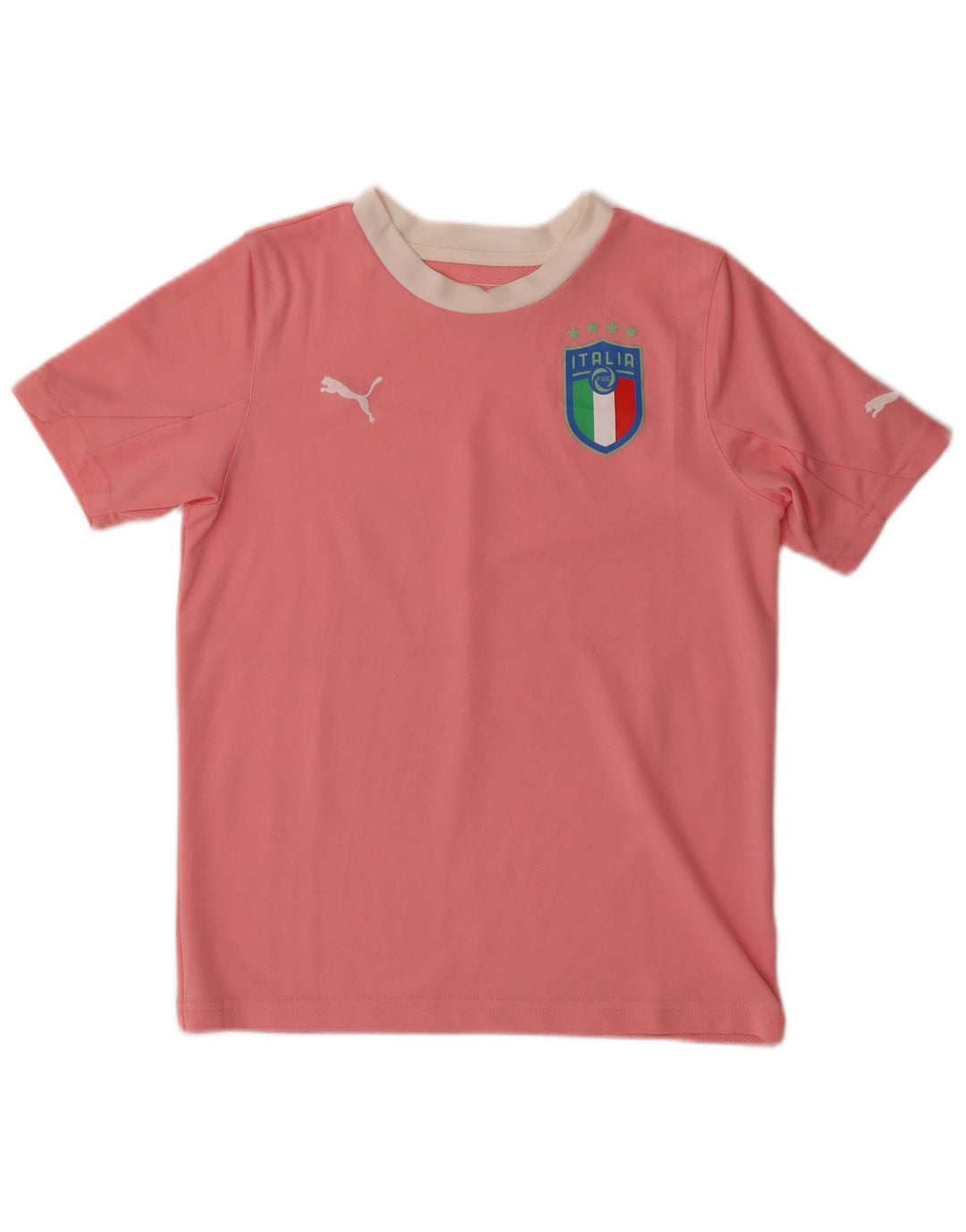 PUMA Camiseta gráfica Italia para niñas 11-12 años Rosa