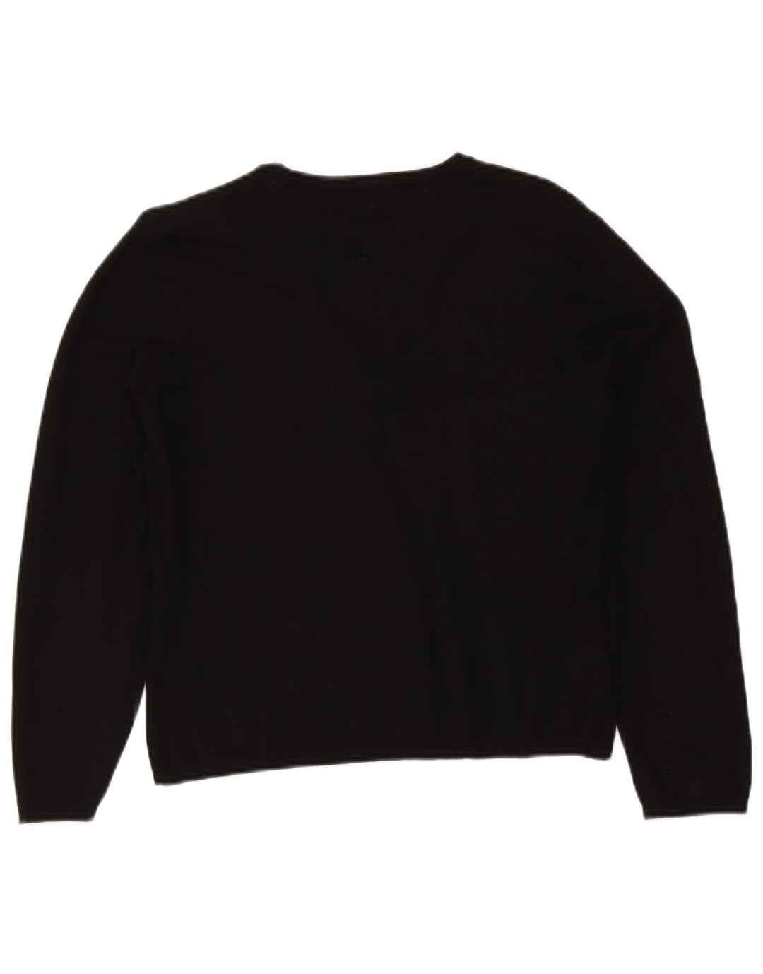 Marks & Spencer Suéter tipo cárdigan para mujer UK 44 Viscosa negra mediana