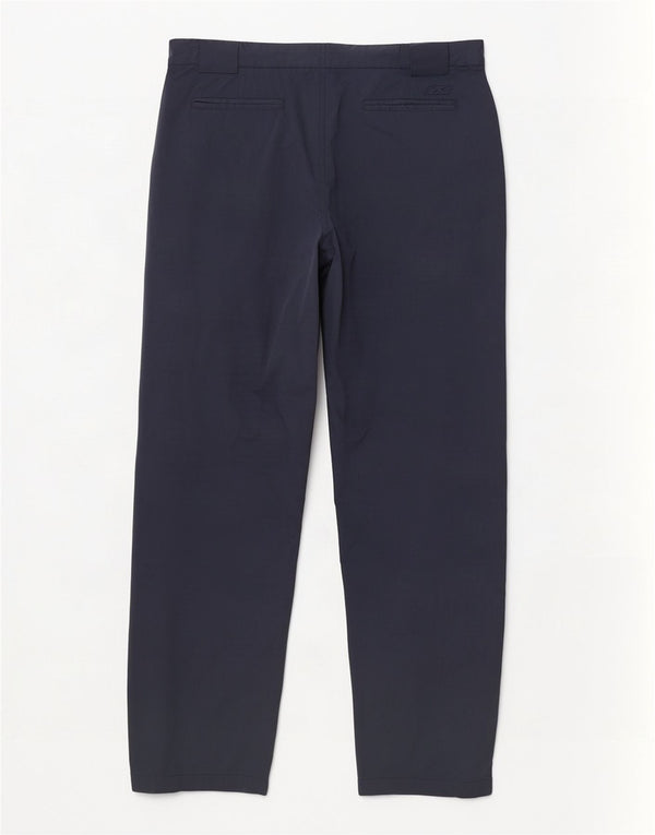 Reebok Mens Pegged Chino Trousers W38 L32 Navy Blue Nylon