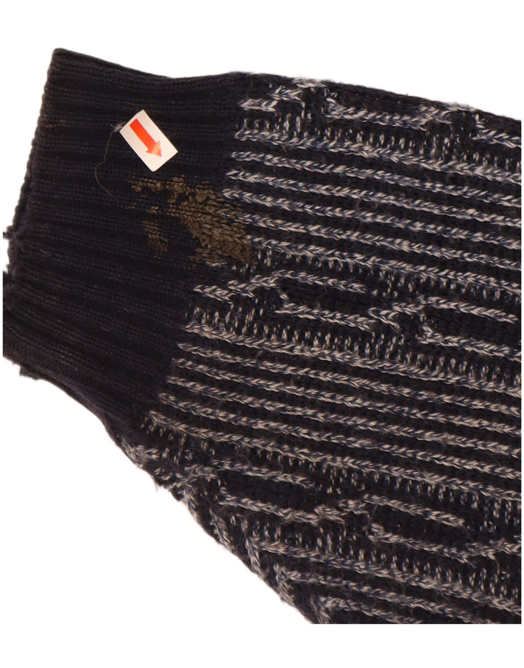 C & A - Jersey para hombre con cuello barco, talla grande, color azul marino, poliacrílico