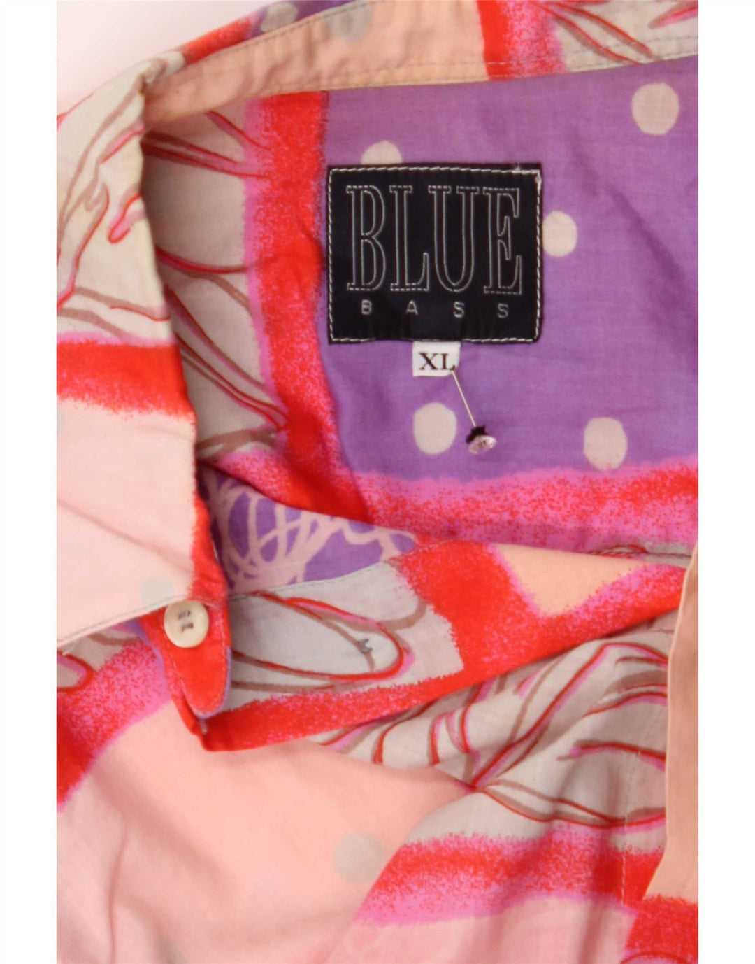 Camisa Hombre Blue Bass XL Patchwork Multicolor