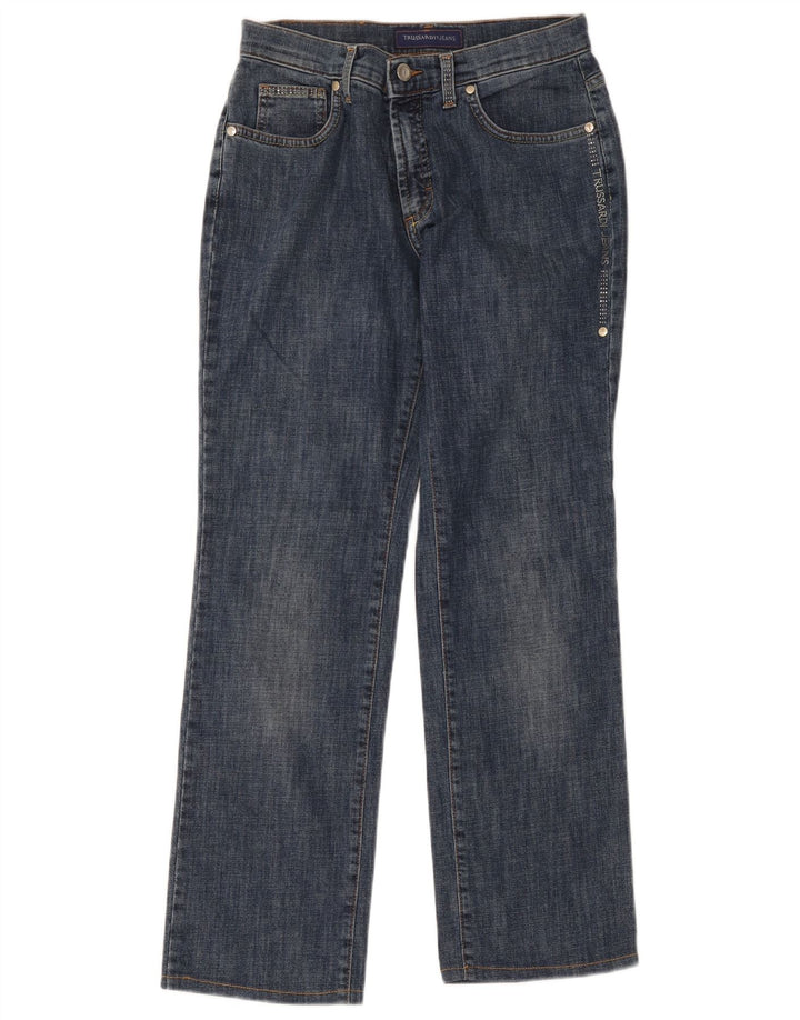 Vaqueros Trussardi Mujer Rectos W27 L27 Azul Algodón