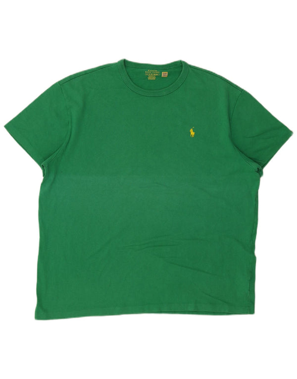 Polo Ralph Lauren - Camiseta de corte clásico para hombre, talla XL, algodón verde