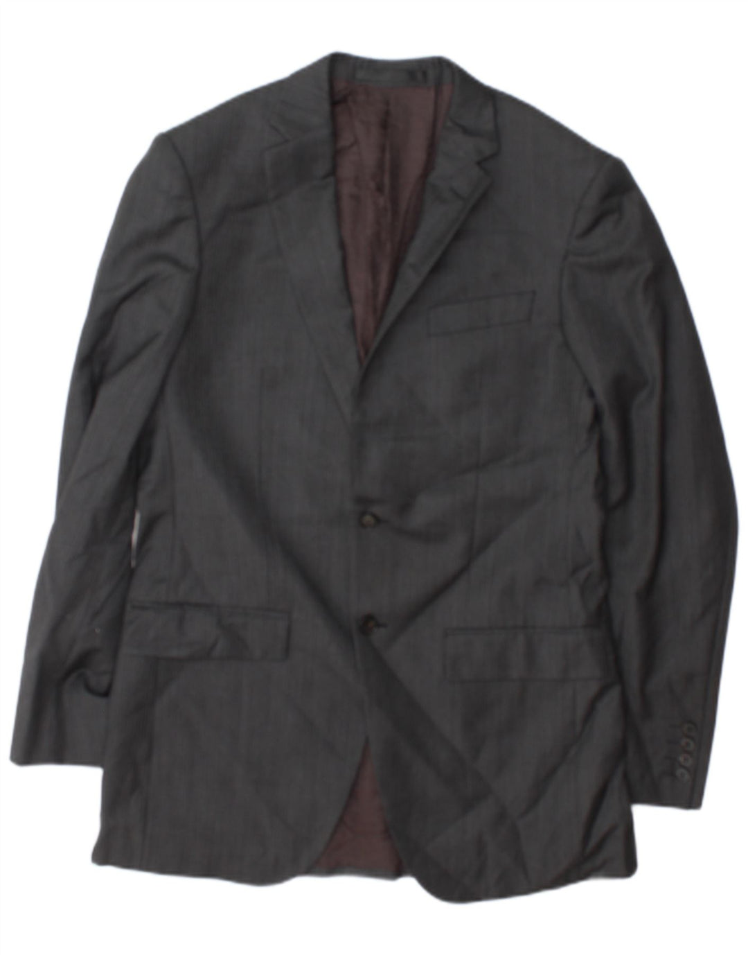 Zignone Chaqueta tipo blazer de 2 botones para hombre UK 38 Gris medio