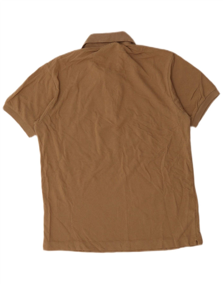 Lacoste Polo de ajuste clásico para hombre talla 3 pequeño algodón beige