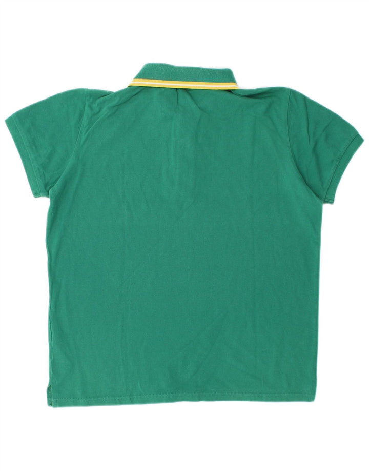 Polo Kappa Hombre Algodón Verde Medio