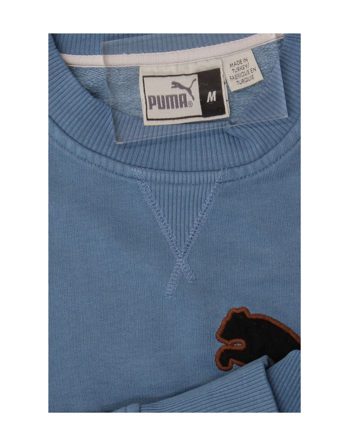 Puma Sudadera Gráfica Jumper Azul Medio |