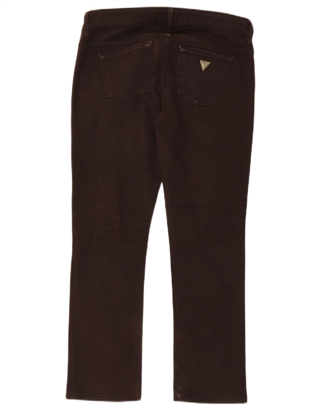 Vaqueros Guess Mujer Slim W29 L27 Marrón Algodón