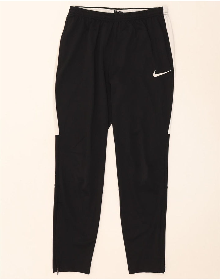 Pantalones De Chándal Nike Dri Fit Para Hombre Poliéster Color Block Negro Mediano
