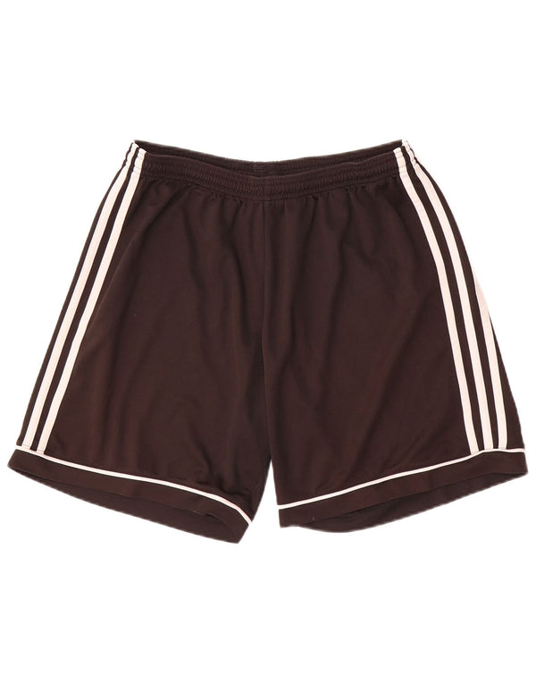 Adidas Mens Climalite Sport Shorts Grande Negro Poliéster