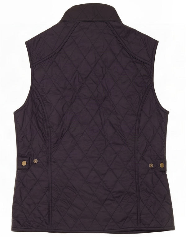 Chaleco acolchado para mujer Barbour UK 44 Mediano Azul marino Poliamida