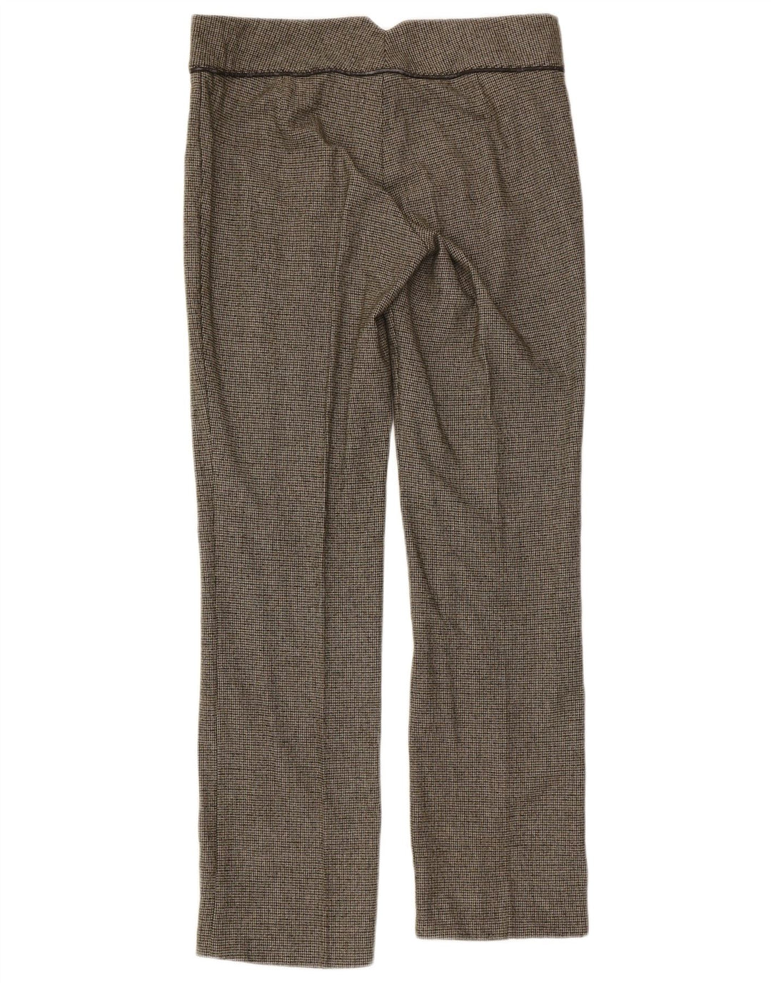 Benetton Traje De 2 Piezas Para Mujer IT 44 Medium W32 L31 Pata De Gallo Verde