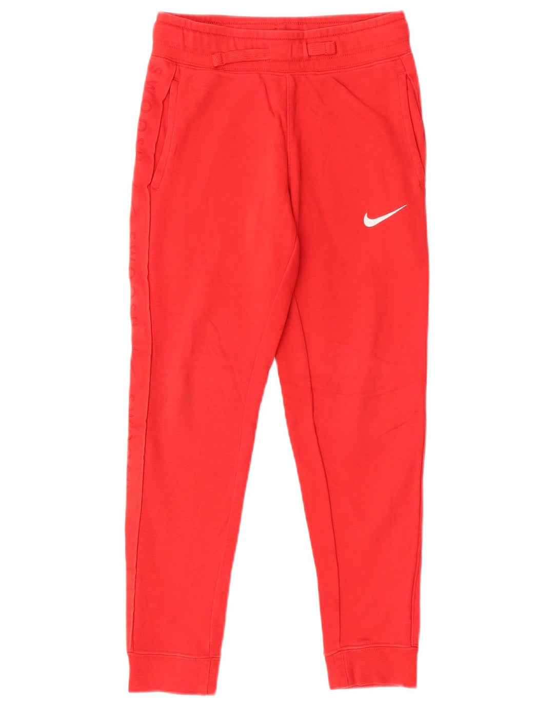 Nike Boys Swoosh Graphic Chándal Pantalones Joggers 8-9 años Pequeño Rojo
