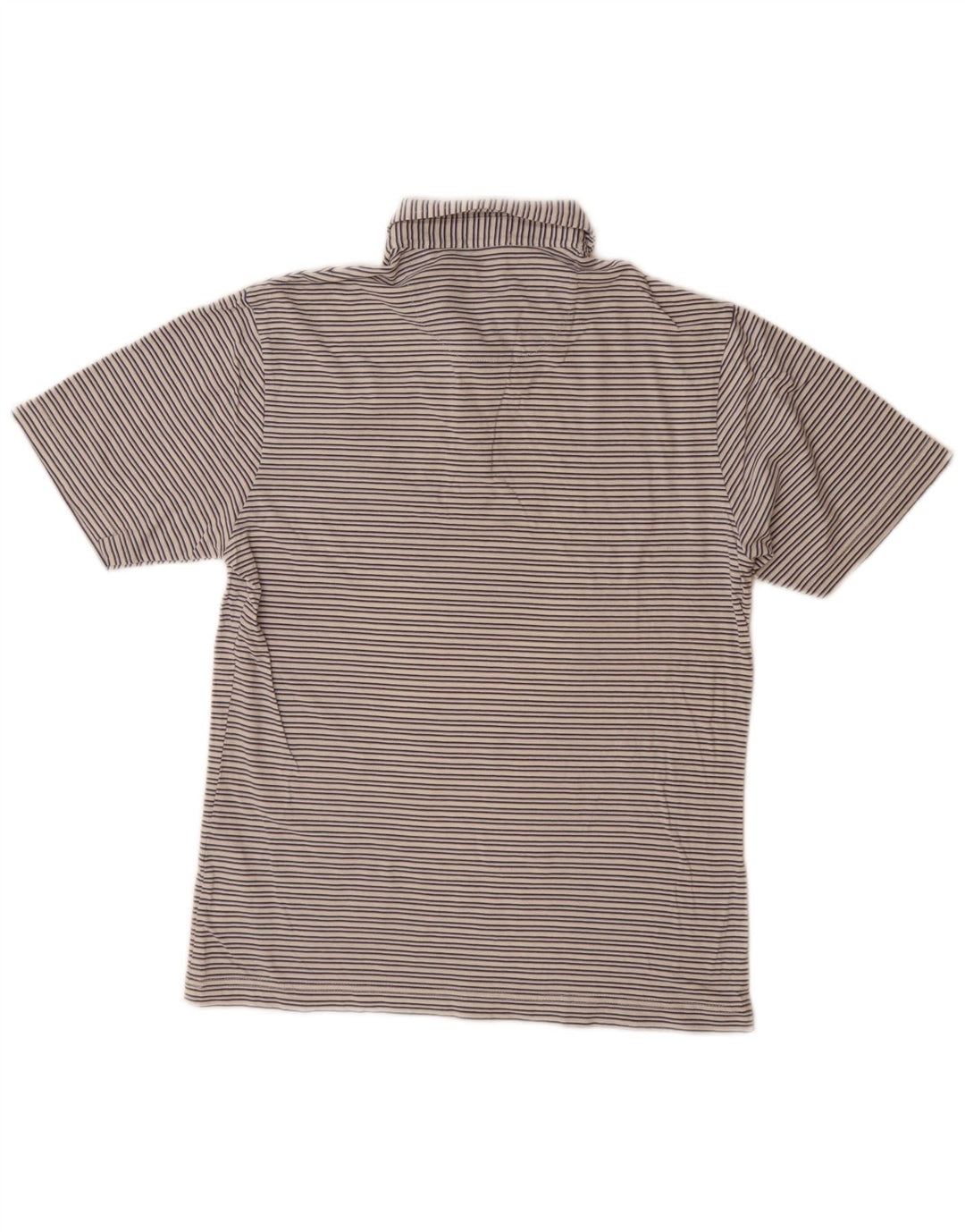 PENGUIN Polo Heritage Slim Fit para hombre de algodón a rayas beige pequeño