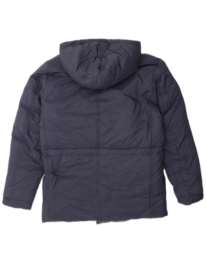 CMP Chaqueta acolchada reversible con capucha para hombre IT 50 Large Azul marino