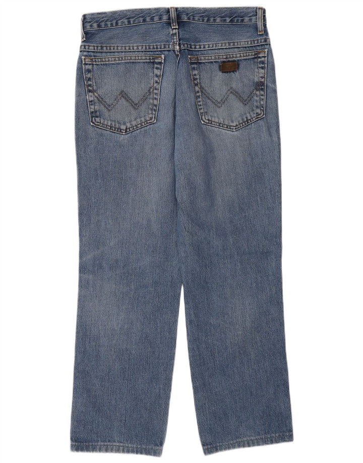 Wrangler Vaqueros Rectos Texas Para Hombre W32 L27 Algodón Azul