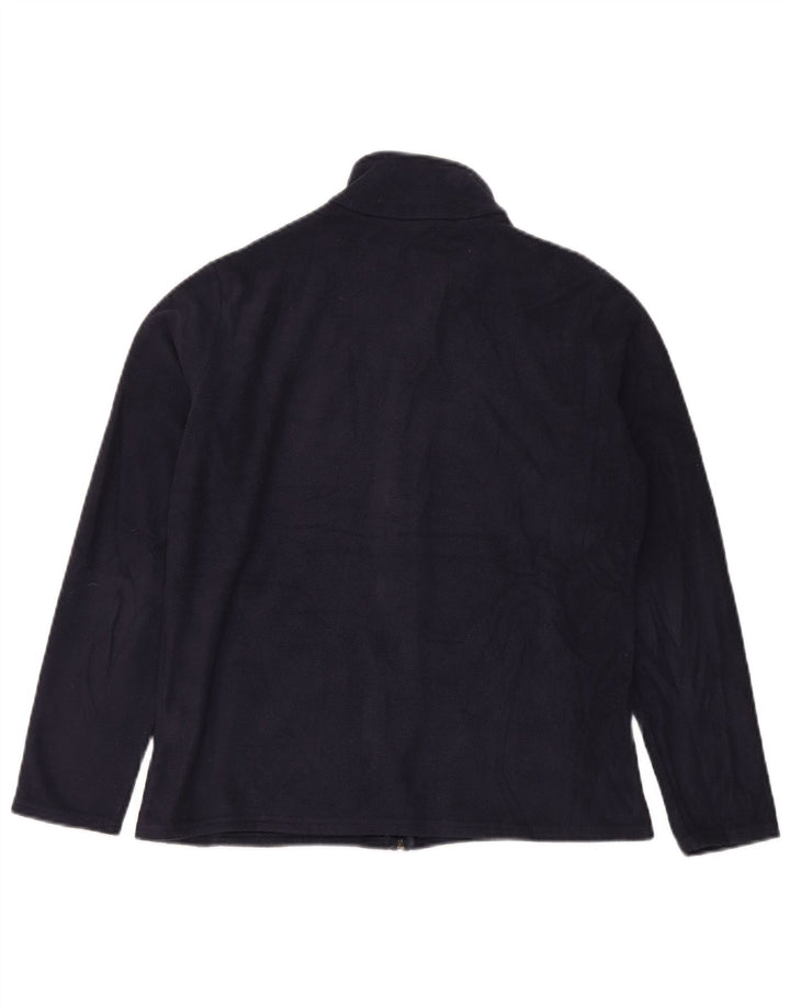 Marks & Spencer Chaqueta polar para mujer UK 44 Grande Poliéster azul marino