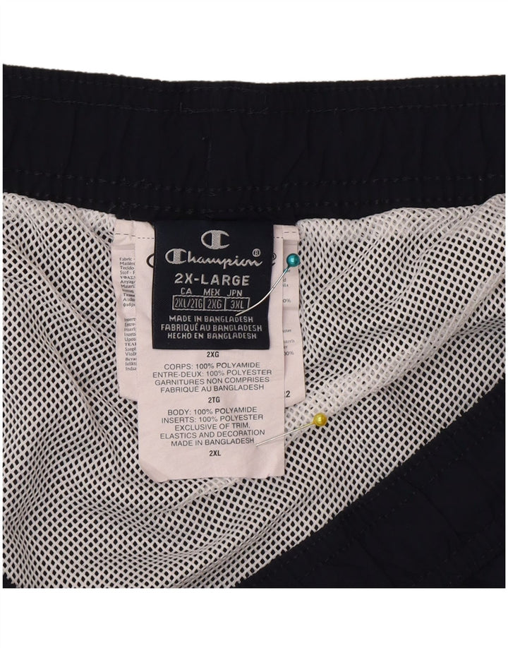 Champion Bañador Hombre 2XL Azul Marino Colorblock Poliéster