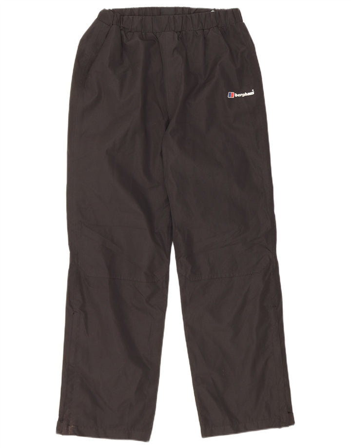 Berghaus Pantalón Impermeable Niña 11-12 Años Negro Poliéster