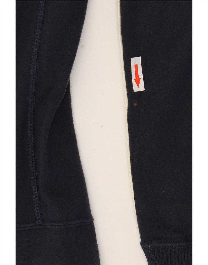 Champion Chaqueta de chándal para mujer UK 40 Grande Azul marino Colorblock