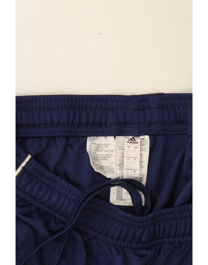 Adidas Mens Climalite Chándal Pantalones Grande Azul Marino Poliéster
