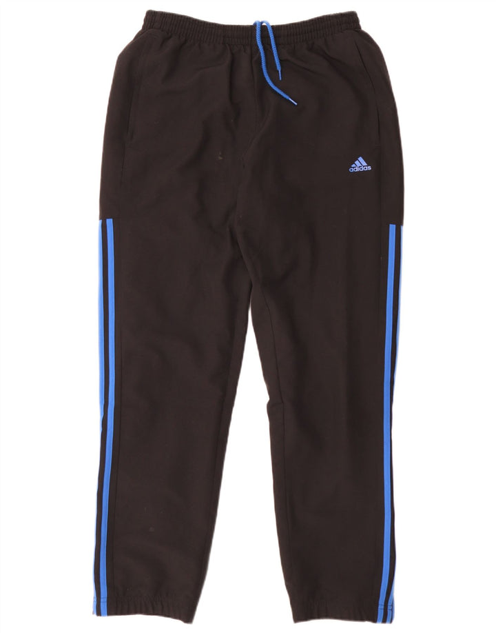 Adidas Hombre Pantalones De Chándal Joggers Medium Negro Poliéster