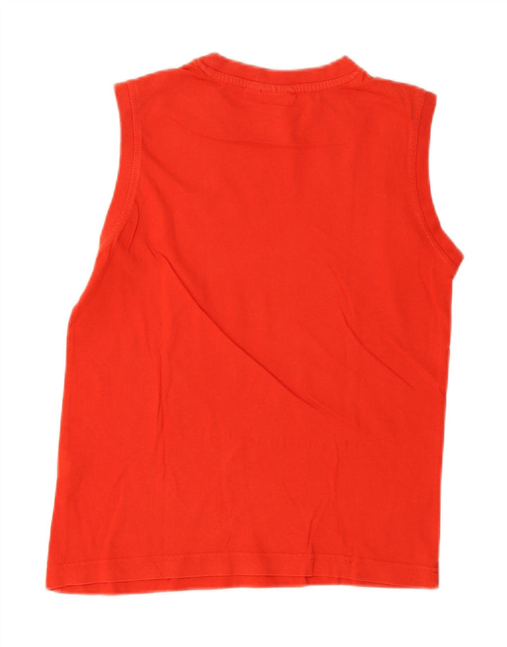 Puma Camiseta sin mangas gráfica para niños 11-12 años Algodón rojo