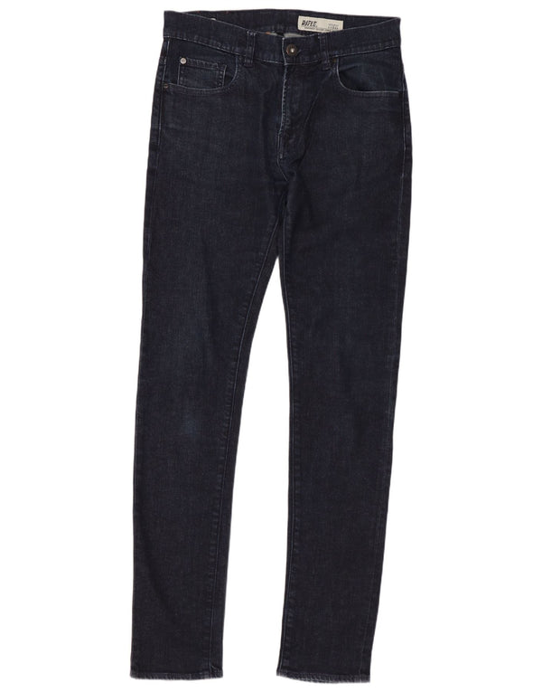 RIFLE Vaqueros pitillo para hombre W30 L32 Algodón azul marino