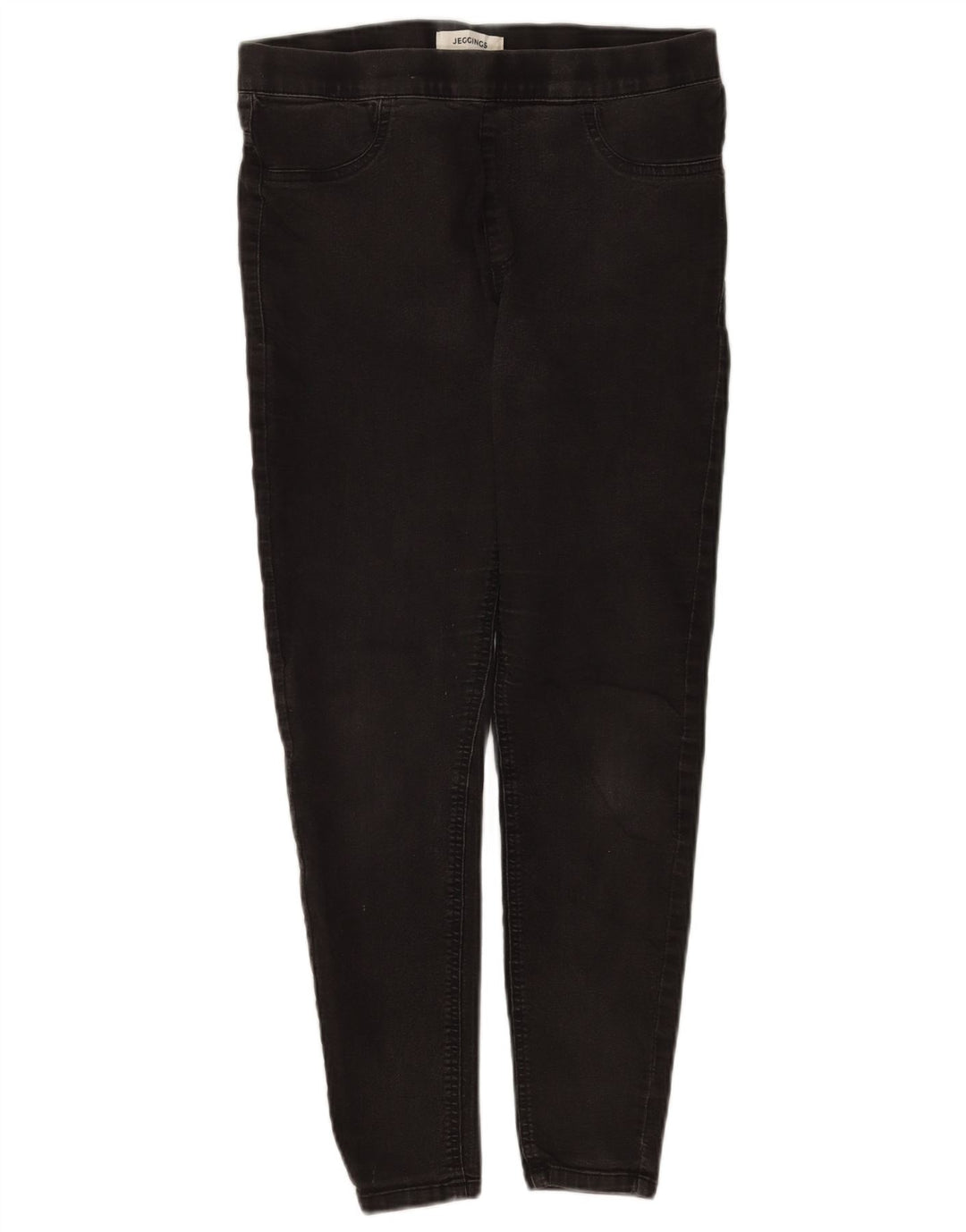 Marks & Spencer Jeans Jegging para Mujer UK 12 Medium W30 L35 Algodón Negro