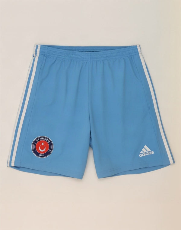 Adidas Mens Tsv Werdohl 1989 Graphic Sport Shorts Grande Azul Poliéster